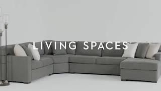 Alder 4 Piece Sectional | Living Spaces