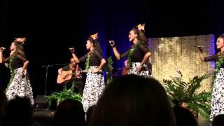 Halau Kala'akeakauikawekiu Dancing to He Lei No Kamaile