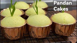 古早味班兰蒸鸡蛋糕食谱 | 一次做就成功 | Traditional Steamed Pandan Cupcakes Recipe