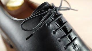 How To Lace & Tie Dress Shoes