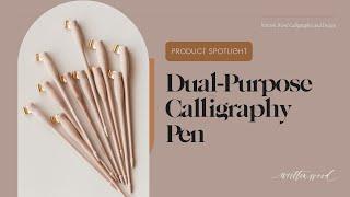 Modern Calligraphy Pen and How to Adjust It