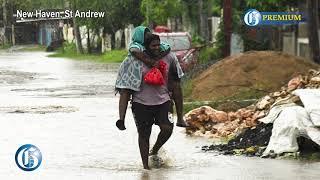 Sights and scenes from the passage of Tropical Storm Rafael