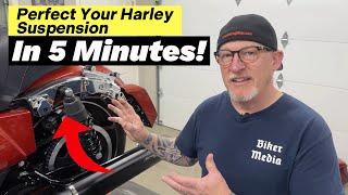 Step-by-Step: Adjust Your 2024 Harley's Rear Suspension Like a Pro