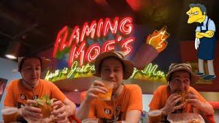 flaming moe's in universal studios is a disgrace to the simpsons ~ food review