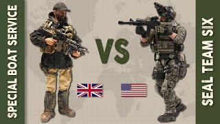 British Special Boat Service vs US Seal Team 6