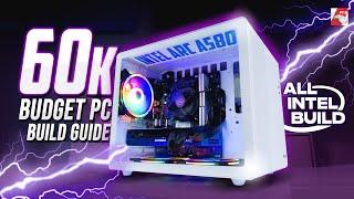 60K BDT PC Build Guide 2023 ft Intel Arc A580 8GB