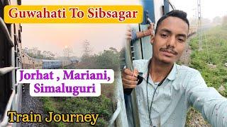 Guwahati To Sibsagar Train Journey Assamese Vlog Video's