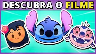  ADIVINHE O FILME DA DISNEY PELOS PERSONAGEM | Divertidamente | Mufasa | Stitch | #quiz #buuquiz