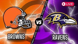 Cleveland Browns vs. Baltimore Ravens - Live Stream Commentary 