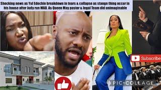 Yul Edochie breakdown in tears & collapse as stange thing occur in his house after Judy run MAD