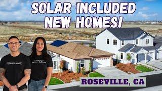 Beautiful Gated Community in Roseville, California | New Homes Solar Included