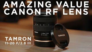 Tamron 11-20 2.8 RF Lens Review | New Gimbal Lens?