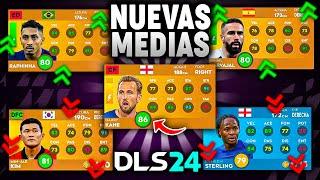 + De 70 JUGADORES Que "SUBIERON Y BAJARON"de MEDIA en ESTA ACTUALIZACIÓN de DLS 24