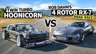 Ken Block vs Rob Dahm!? 1,240hp 4 Rotor AWD RX-7 is our Wildest Battle Yet!