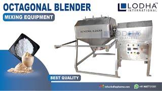 Octagonal Blender: Mixing Equipment