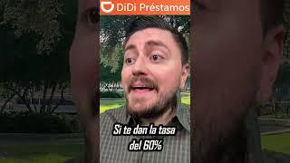 Préstamos DiDi. ¿Convienen? #shorts #didi #prestamosdidi #finanzas #intereses #dinero #retoshorts30