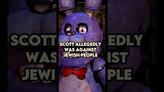 ALLEGATIONS THAT GOT SCOTT CAWTHON CANCELD #shorts #fnaf #fnafedit