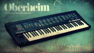 Oberheim Matrix 6 with Eventide Space (some self-programmed sounds)