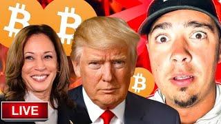 Will ELECTION 2024 Change Crypto Trading Forever!? (24 HOUR COVERAGE)