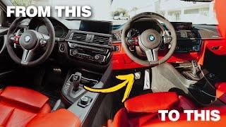 How to Spray Paint Car Interior Parts | DIY COLOR CHANGE