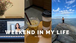 weekend in my life | trying dunkin’s cookie butter cold brew, sunday reset, hitting 90k on TikTok