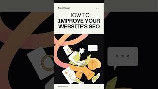 How To Improve Your Website' SEO | #seo