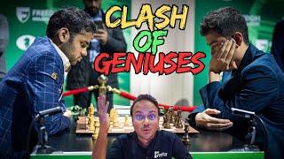 Clash of future World Champions | Arjun Erigaisi vs Nodirbek Abdusattorov | World Rapid 2024