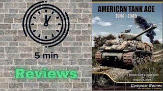 5 minute review American Tank Ace