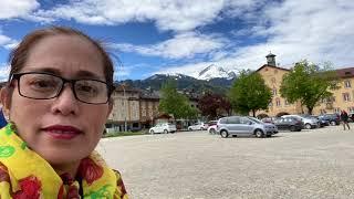 City Hall of Garmisch-Partenkirchen, Upper Bavaria Germany 