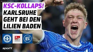 SV Darmstadt 98 - Karlsruher SC | 2. Bundesliga Tore und Highlights 25. Spieltag