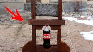 EXPERIMENT: GUILLOTINE VS COCA COLA