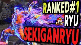 SF6: Sekiganryu  Ryu Ranked No1  VS Zangief | sf6 4K Street Fighter 6 Season2