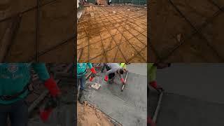 Concrete Outdoor Seating Area Renovation