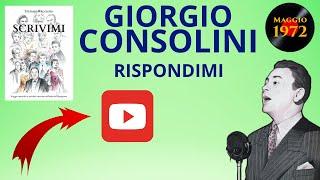 Giorgio Consolini canta Rispondimi (1953)