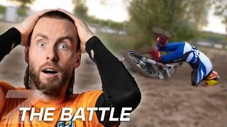 CRASH TIJDENS het MOTORCROSSEN | Zappsport The Battle