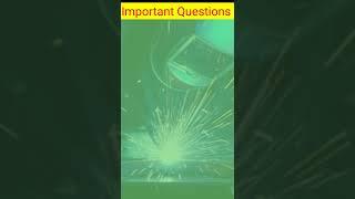 Welder objective question answer 5 #shorts