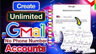 Secret 2025 Method! Create Unlimited Gmail Accounts in 5 Minutes (No Phone Number or Verification)