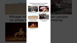 Hollywood movie set in arab country starter pack meme #Memes #Dubai