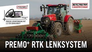 Premo+ RTK Lenksystem von der EDER Landtechnik | Produktvideo DEUTSCH