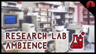 Research Lab Ambience  | ASMR | Background lab sounds to focus on coding, working & studying