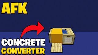 Minecraft 1.21 Easy Concrete Farm