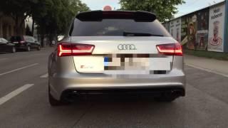 Audi RS6 Performance Titan Exhaust | Start Up, Revs, INSANE Sound, Launch Control Acceleration