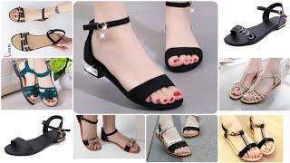 summer collection of flat sandals for girl's // new collection of sandals for Eid //stylish sandals