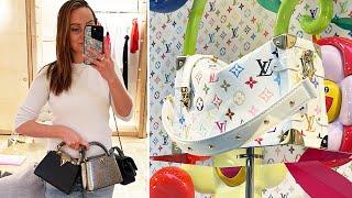 NEW Louis Vuitton x Murakami Multicolor Bags Shopping Vlog 2025