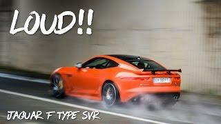 JAGUAR F-TYPE SVR | Onboard | Accelerations | FlyBy | Exhaust Sound