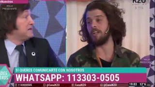 El día que Milei le enseñó economía a Santi Maratea - 21/07/18