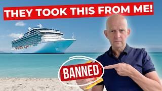 Cruise Lines JUST Banned These 6 Much-Loved Items!!