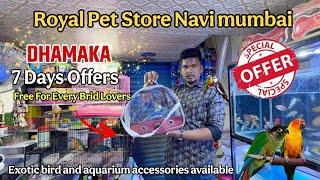 Royal pet shop Panvel navi Mumbai Special Offer #brids #exotic #aquarius #pets