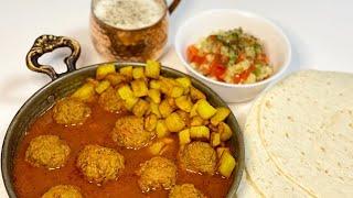 طرز تهیه غذای سنتی *قیمه ریزه نخودچی *