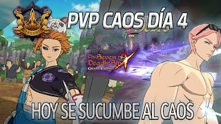 ¡PVP CAOS DÍA #4! ¡PIERDO LA PACIENCIA, ASI QUE LOS HUMANOS VUELVEN A DOMINAR ! | 7DS: GRAND CROSS